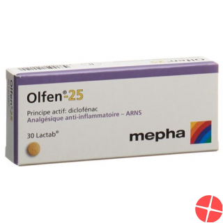 Olfen 25 Lactabs 25mg 100 Stück