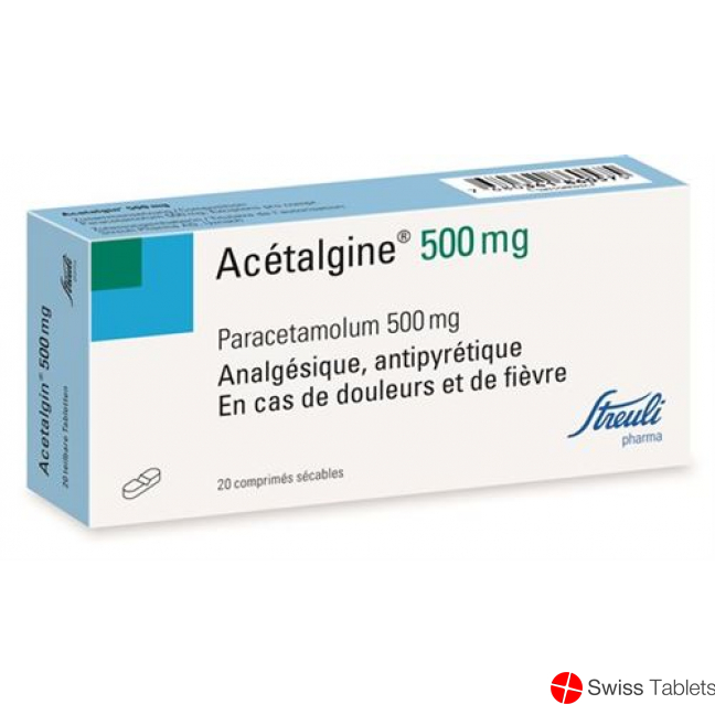 Acetalgin Tabletten 500mg 500 Stück buy online