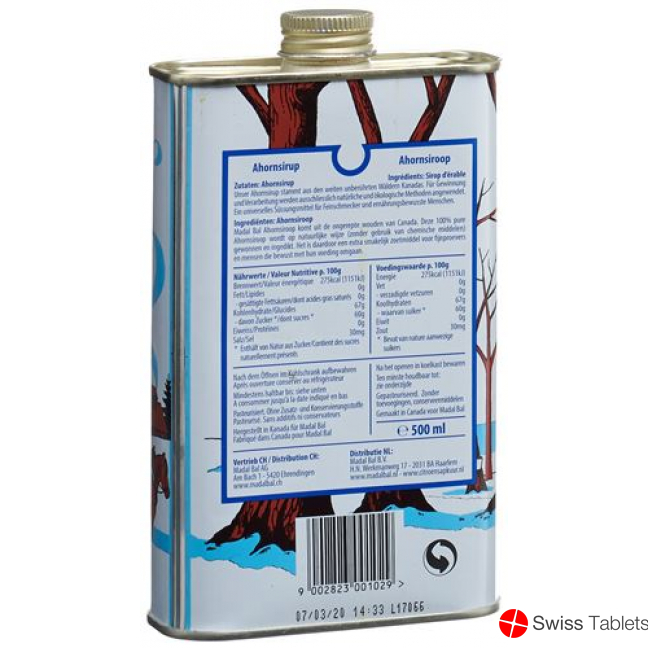 Grad C+ Ahornsirup 500ml buy online
