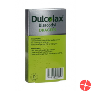 Dulcolax Bisacodyl 5mg 30 Dragees