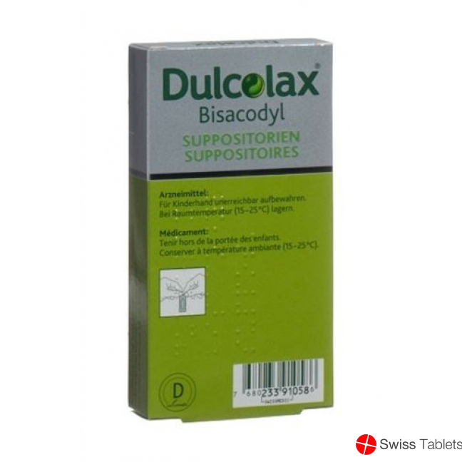 Dulcolax Bisacodyl 10mg 10 Zäpfchen buy online