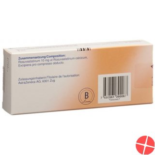 Crestor Filmtabletten 10mg 100 Stück