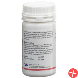 Burgerstein L-Cystein tablets Ds 100 pieces