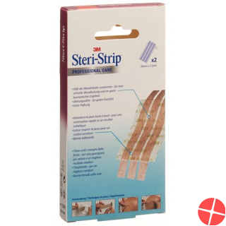 3M Steri Strip Blendtone 6x75mm Natur 12x 3 Stück