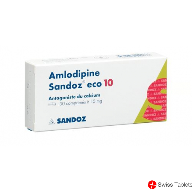 Amlodipin Sandoz Eco Tabletten 10mg 100 Stück buy online
