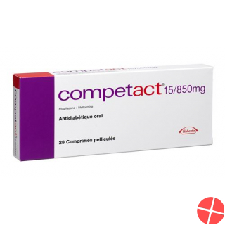 Competact Filmtabletten 15/850mg 98 Stück