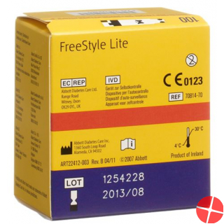 Abbott FreeStyle Lite test strips 50 pcs