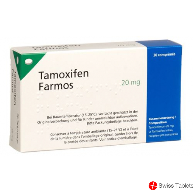 Tamoxifen Farmos Tabletten 20mg 100 Stück buy online
