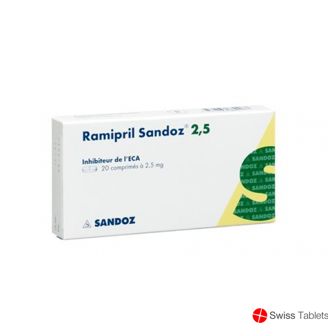 Ramipril Sandoz Tabletten 2.5mg 100 Stück buy online