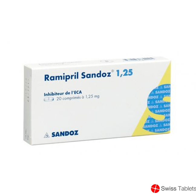 Ramipril Sandoz Tabletten 1.25mg 100 Stück buy online