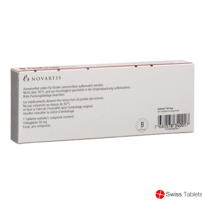 Galvus Filmtabletten 50mg 112 Stück buy online