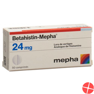 Betahistin Mepha 24mg 100 Tabletten