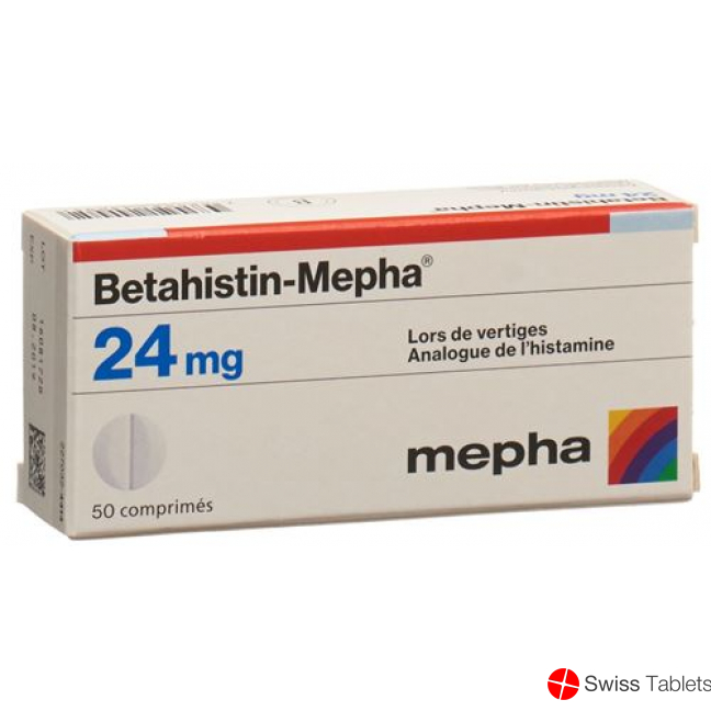 Betahistin Mepha 24mg 100 Tabletten buy online