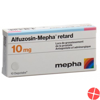 Alfuzosin Mepha Retard Depotabs 10mg 30 Stück