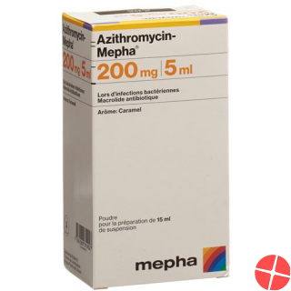 Azithromycin Mepha Suspension 200mg/5ml 30ml