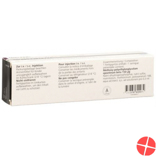 Mircera Fsp Injektionslösung 150mcg/0.3ml Fertigspritze