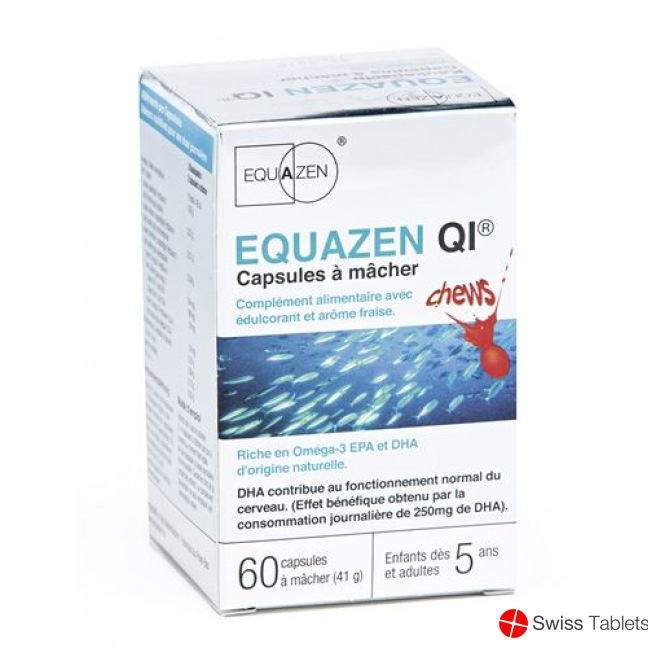 Equazen IQ Strawberry chewing capsules 60 pieces buy online
