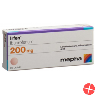 Irfen Lactabs 200mg 100 Stück