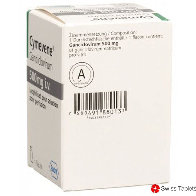 Cymevene Trockensubstanz 500mg Ampullen buy online