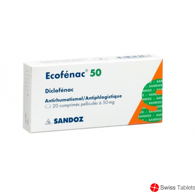 Ecofenac 50 Filmtabletten 50mg 20 Stück buy online