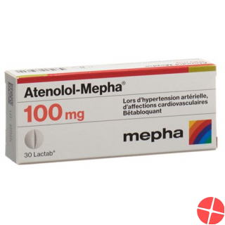 Atenolol Mepha 100 Lactabs 100mg 100 Stück