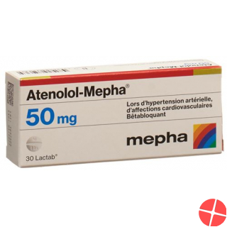 Atenolol Mepha 50 Lactabs 50mg 100 Stück