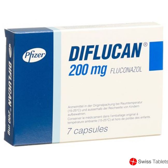 Diflucan Kapseln 200mg 2 Stück buy online