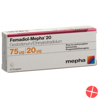 Femadiol Mepha 20 Dragees 6x 21 Stück