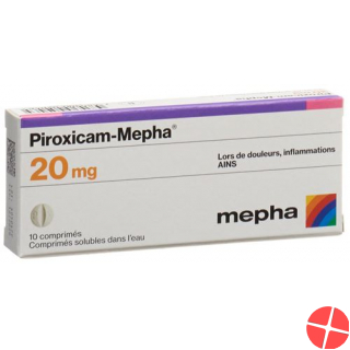 Piroxicam Mepha Tabletten 20mg 100 Stück