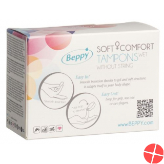 Beppy Soft Comfort Tampons Wet 8 Stück