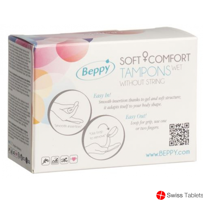 Beppy Soft Comfort Tampons Wet 8 Stück buy online