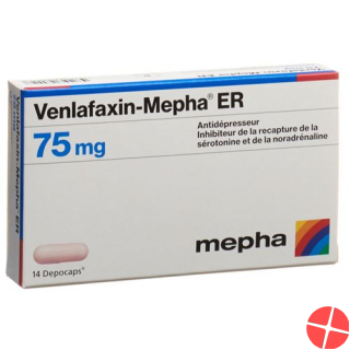 Venlafaxin Mepha ER 75 Depocaps 75mg 98 Stück