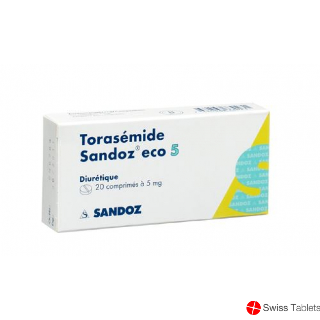 Torasemid Sandoz Eco Tabletten 5mg 100 Stück buy online