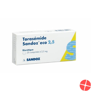 Torasemid Sandoz Eco Tabletten 2.5mg 100 Stück