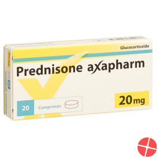Prednison Axapharm 20 mg 100 tablets
