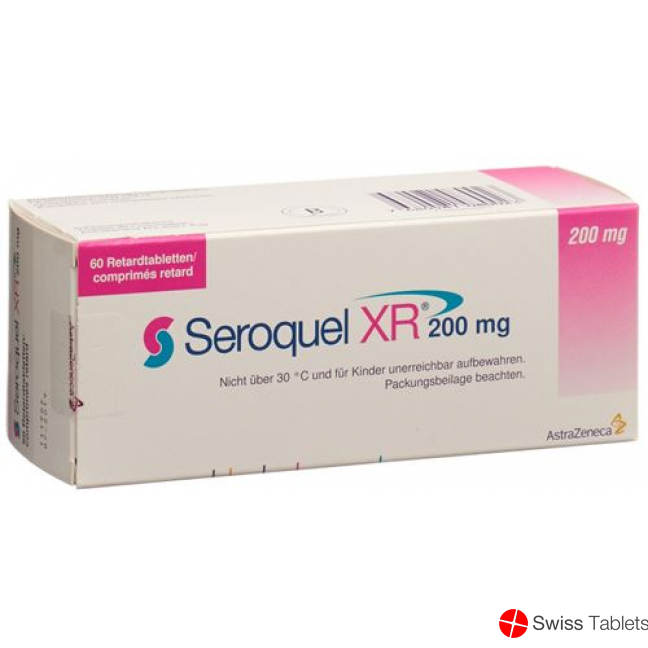 Seroquel XR Retard Tabletten 200mg 100 Stück buy online