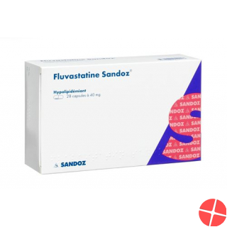 Fluvastatin Sandoz Kapseln 40mg 98 Stück