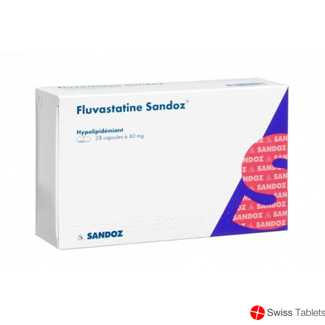 Fluvastatin Sandoz Kapseln 40mg 98 Stück buy online