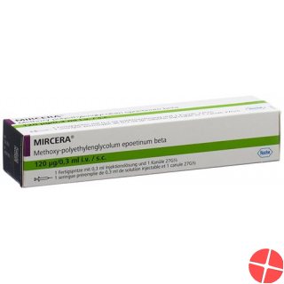Mircera Fsp Injektionslösung 120mcg/0.3ml Fertigspritze