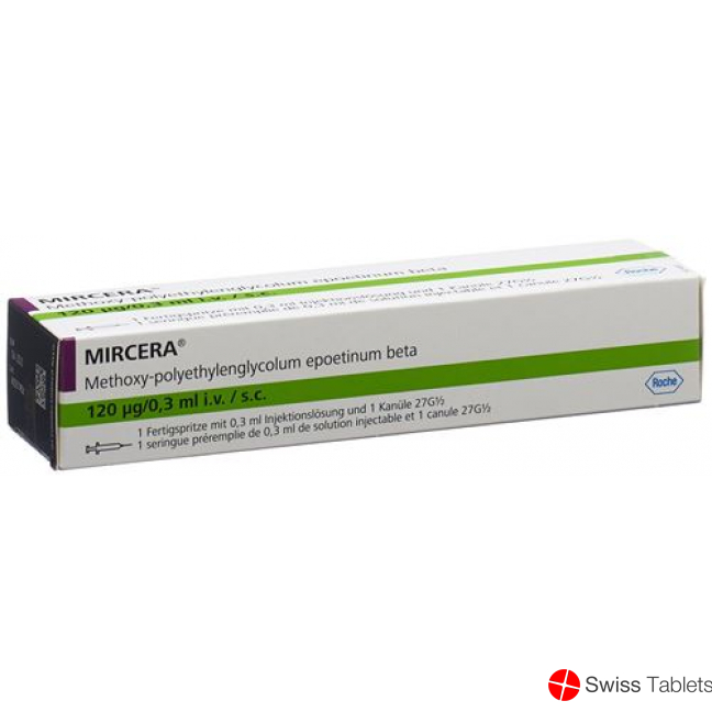Mircera Fsp Injektionslösung 120mcg/0.3ml Fertigspritze buy online
