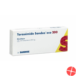 Torasemid Sandoz Eco Tabletten 200mg 100 Stück