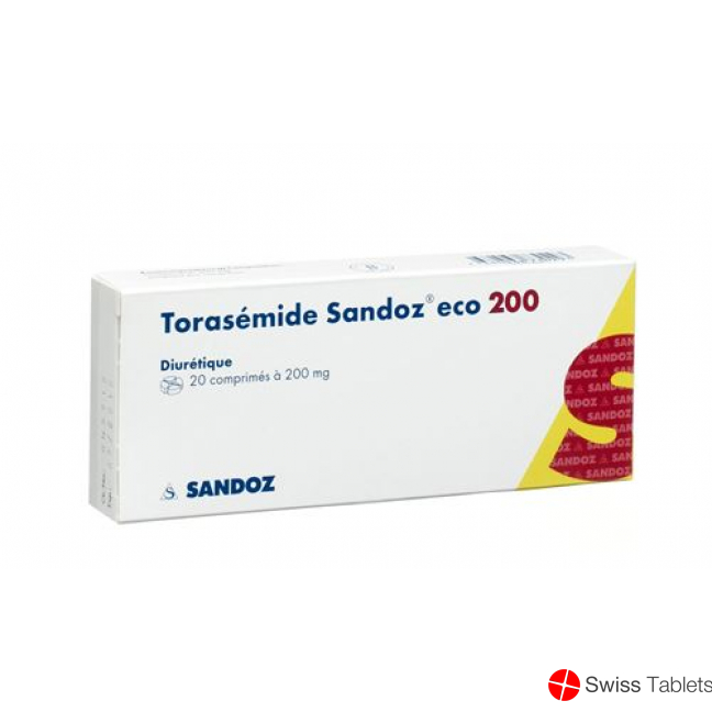 Torasemid Sandoz Eco Tabletten 200mg 100 Stück buy online