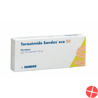 Torasemid Sandoz Eco Tabletten 20mg 100 Stück