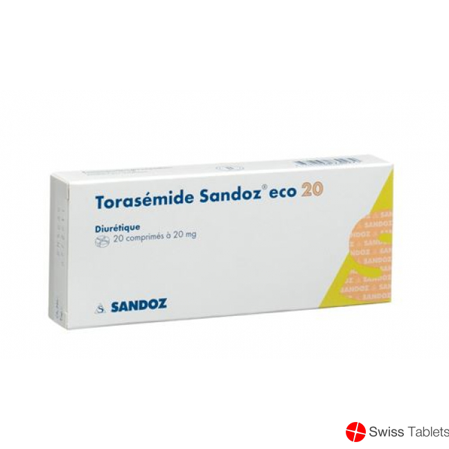 Torasemid Sandoz Eco Tabletten 20mg 100 Stück buy online Torasemid Sandoz Eco Tabletten 20mg 100 Stück buy online