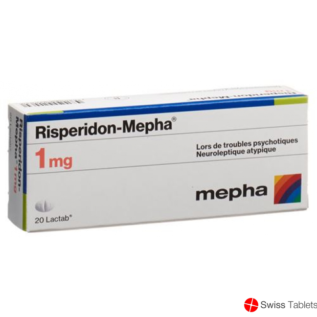 Risperidon Mepha Lactabs 1mg 60 Stück buy online