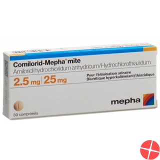 Comilorid Mepha Mite Tabletten 2.5/25 100 Stück