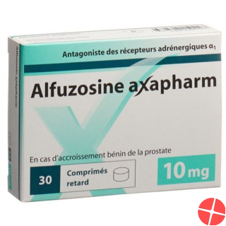 Alfuzosin Axapharm Retard Tabletten 10mg 30 Stück