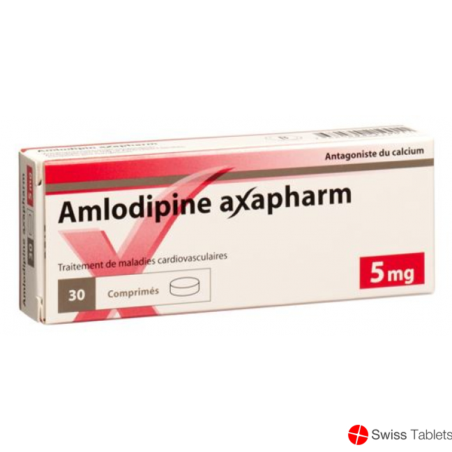 Amlodipin Axapharm Tabletten 5mg 100 Stück buy online