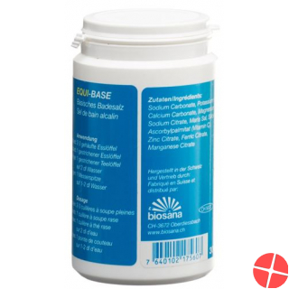 Equi-Base Basisches Badesalz Beutel 80g Equi-Base Basisches Badesalz Beutel 80g