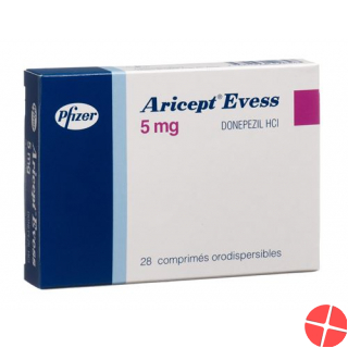 Aricept Evess Schmelztabletten 5mg 28 Stück
